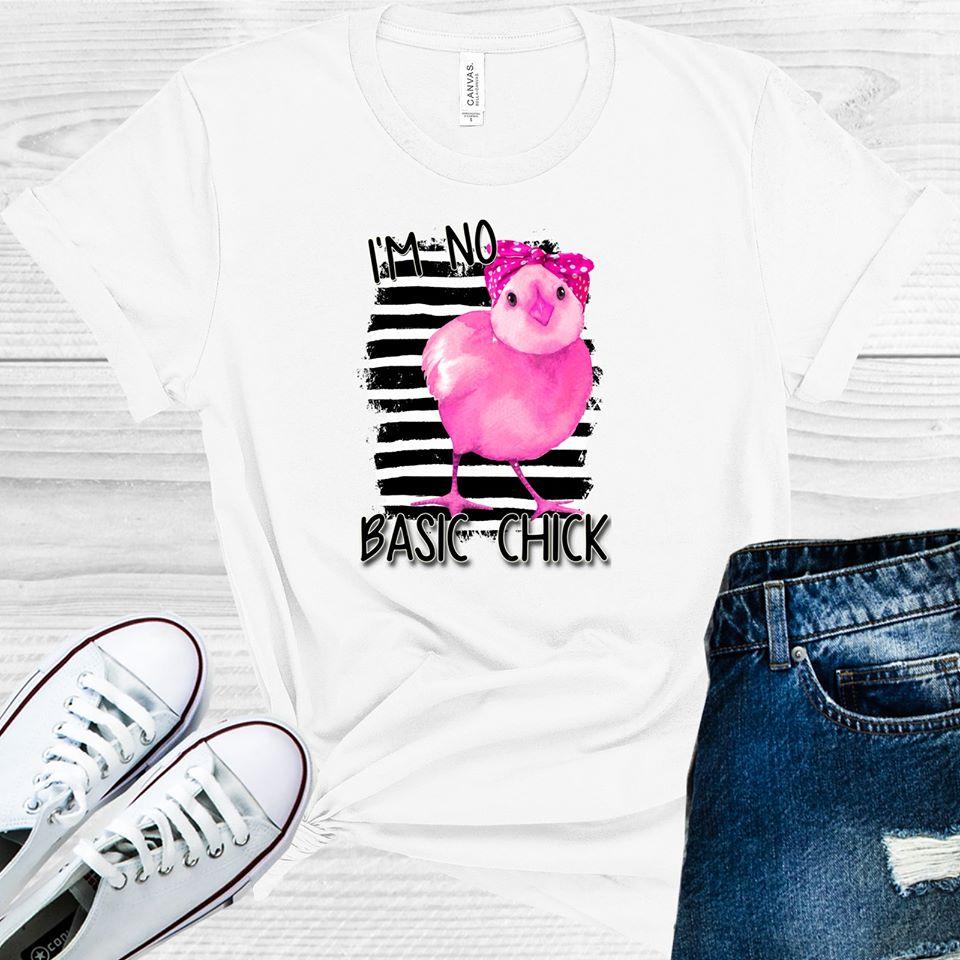I'm No Basic Chick Graphic Tee