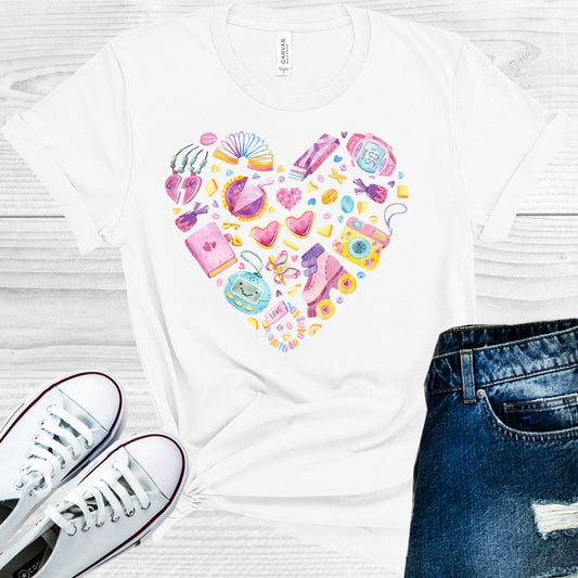 90s Heart Graphic Tee