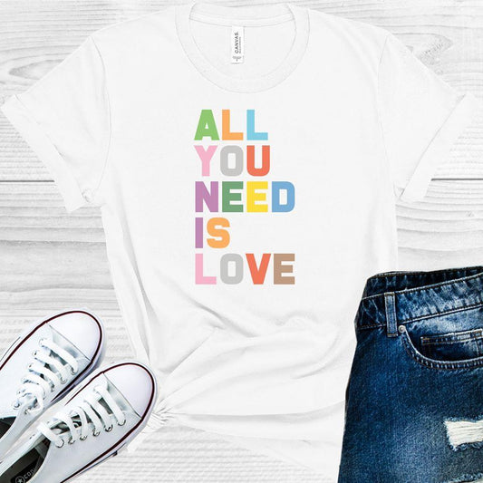All You Need is Love Graphic Tee