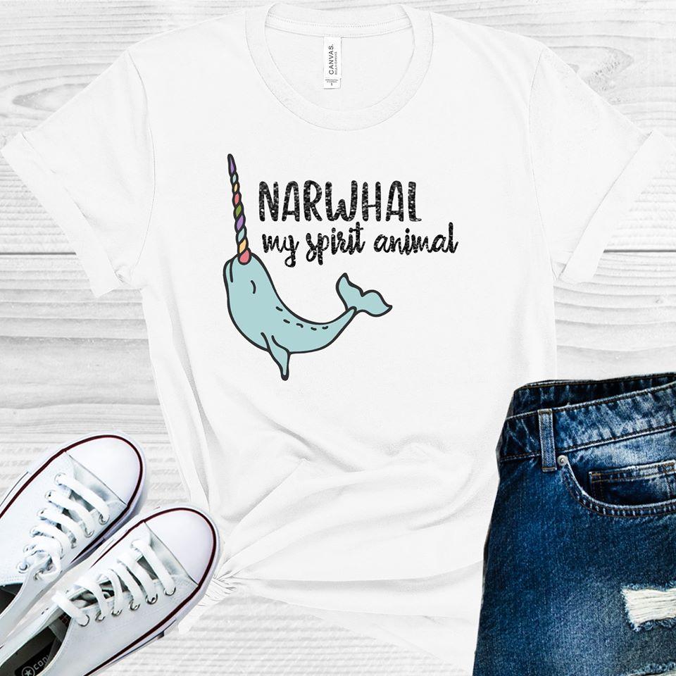Narwhal My Spirit Animal Graphic Tee
