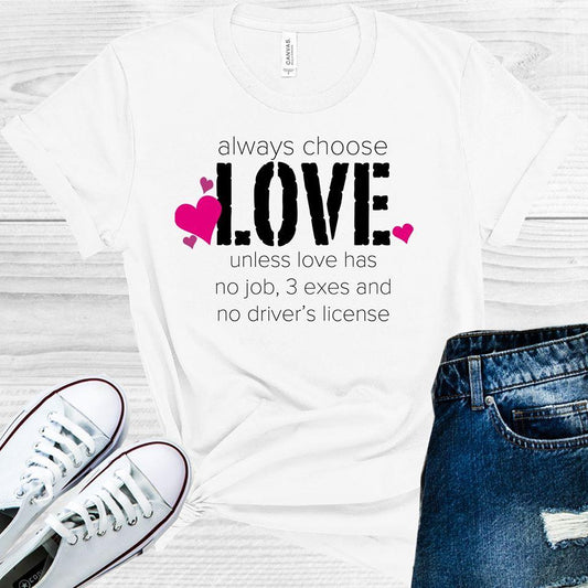 Always Choose Love Graphic Tee