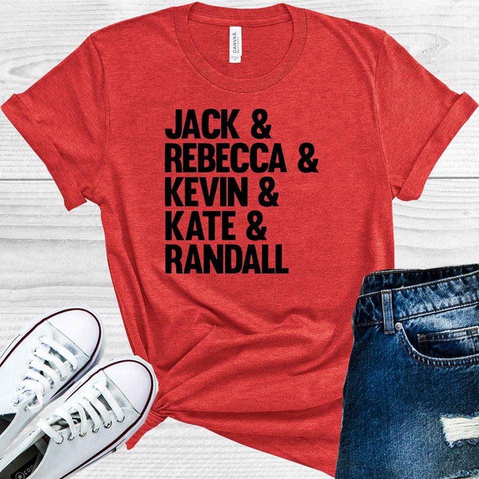 This is Us Characters Graphic Tee