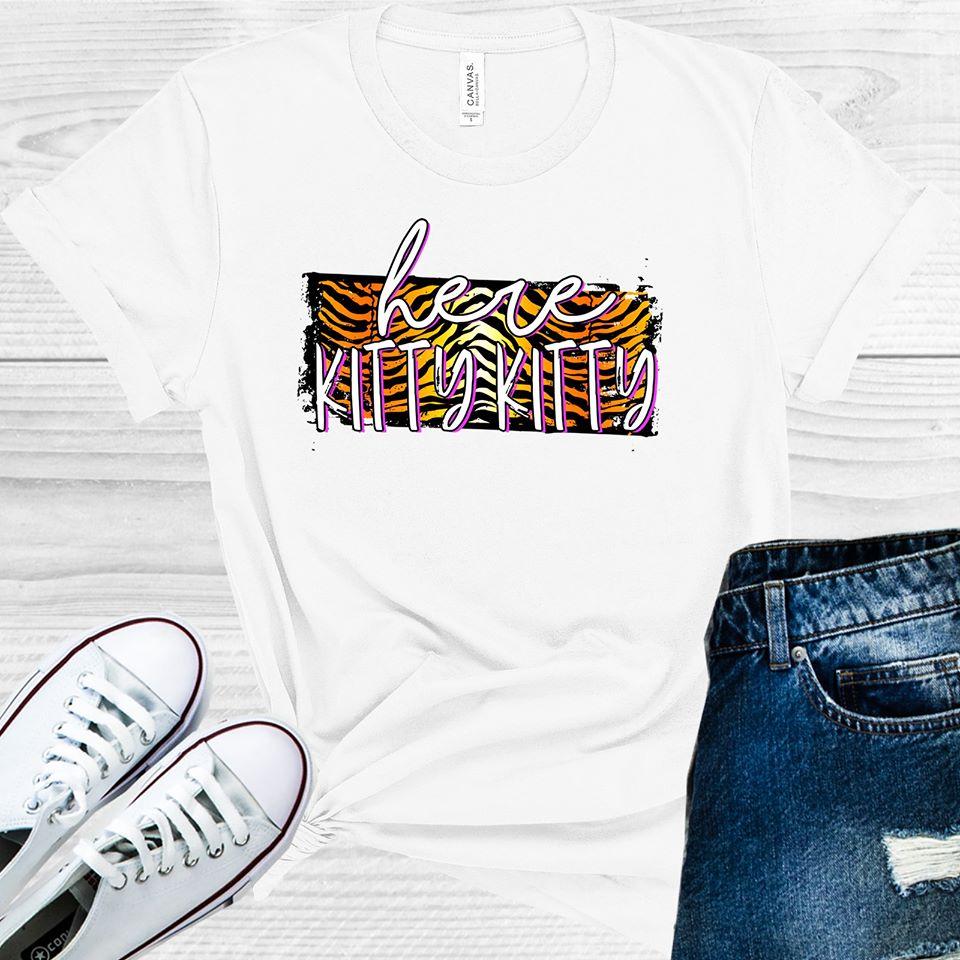 Here Kitty Kitty Graphic Tee