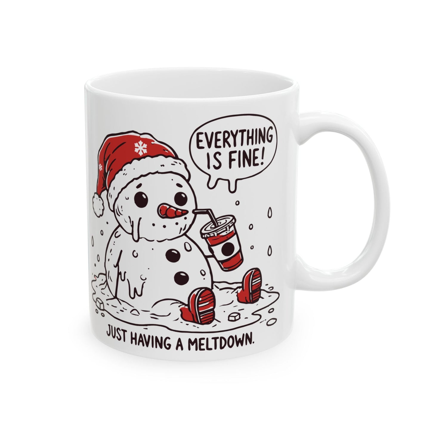 Just Having A Meltdown Ceramic Mug, (11oz, 15oz)