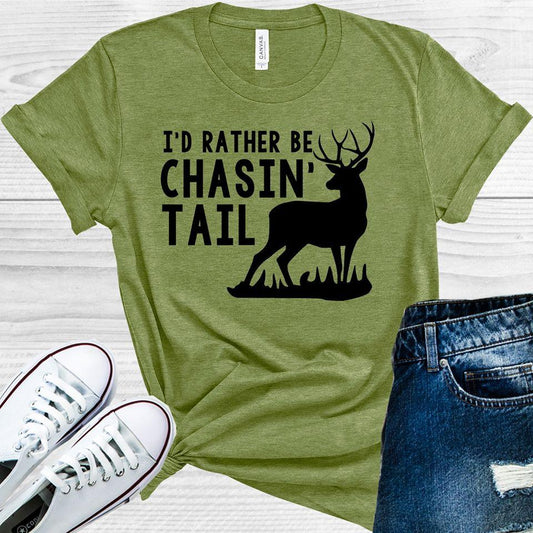 I'd Rather Be Chasing Tail Graphic Tee