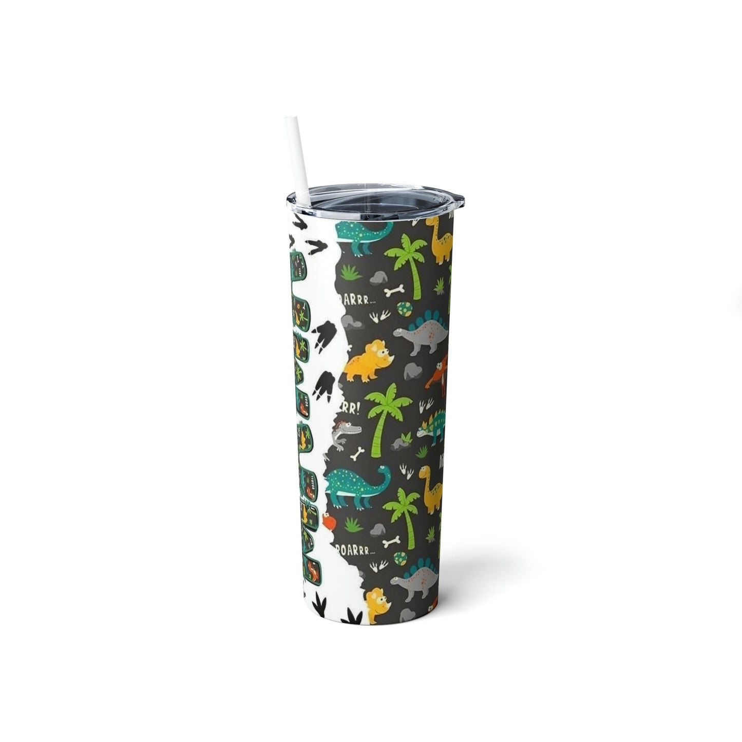 Dino Mama-Skinny Tumbler