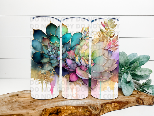 Succulent Garden Tumbler