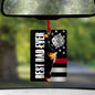 Best Dad Ever Fire Car Freshener