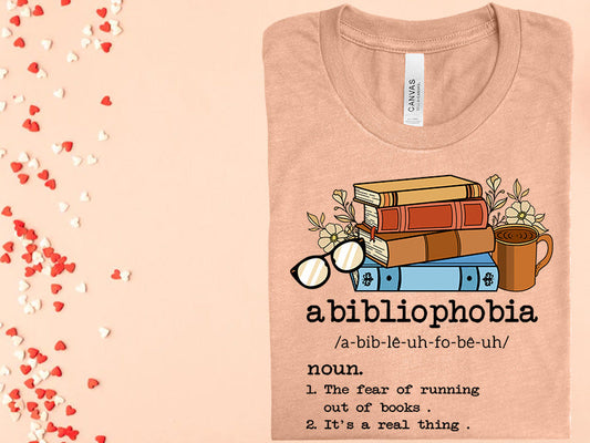 Abibliophobia Graphic Tee