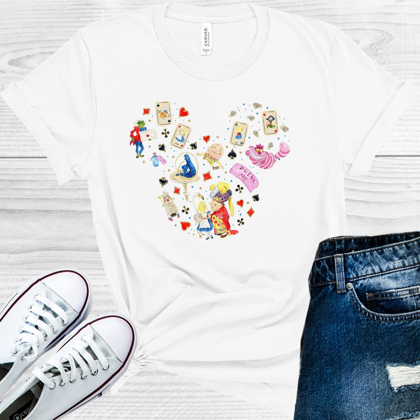 Alice in Wonderland Graphic Tee
