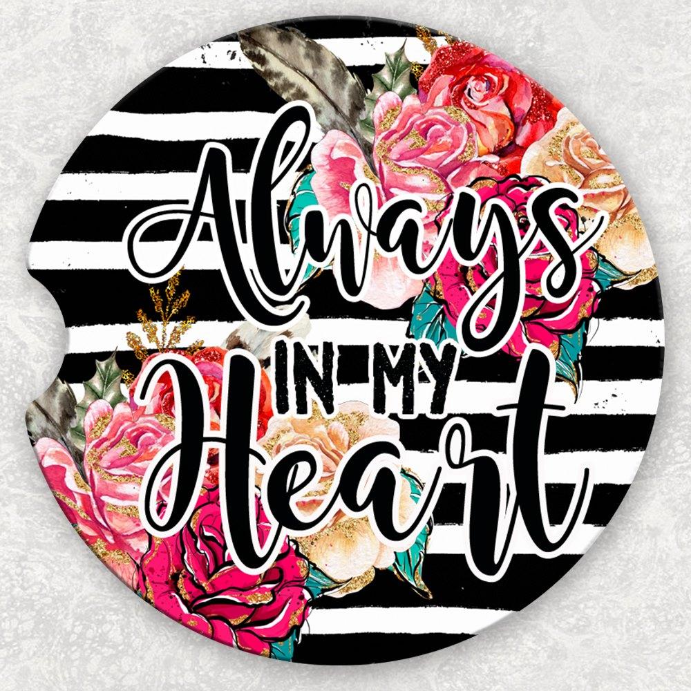 Car Coaster Set - Always in My Heart