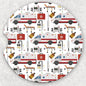 Car Coaster Set - Ambulance