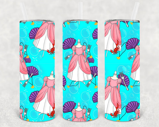 Ariel Dress 20 oz Skinny Tumbler