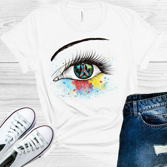 Autism Awareness Eye Graphic Tee