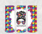 Autism Life 20 oz Skinny Tumbler