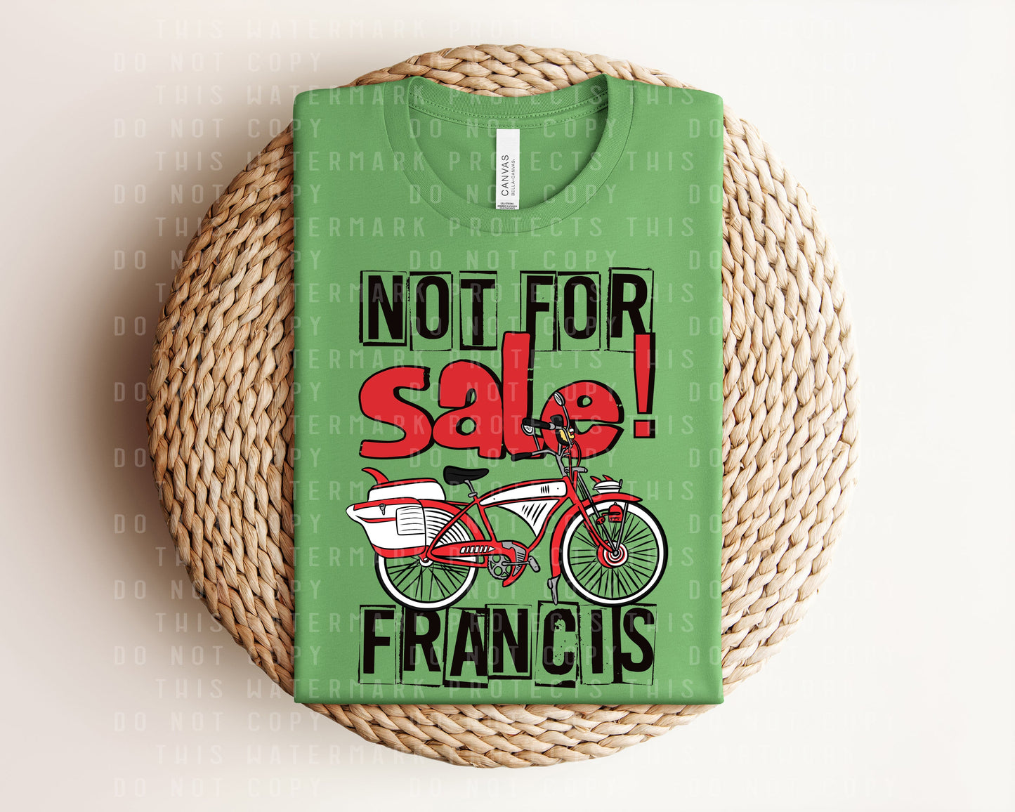 Not for Sale Francis Graphic Tee