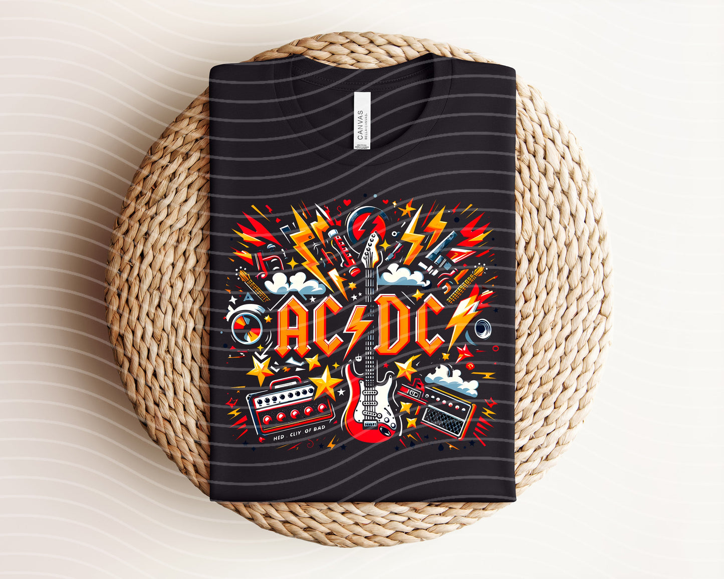 ACDC Concert Graphic Tee