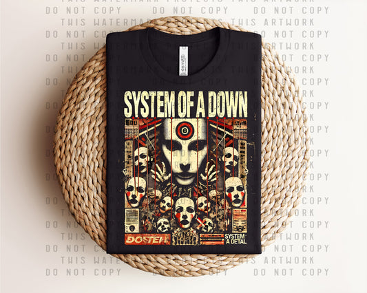 System of a Down Concert Graphic Tee