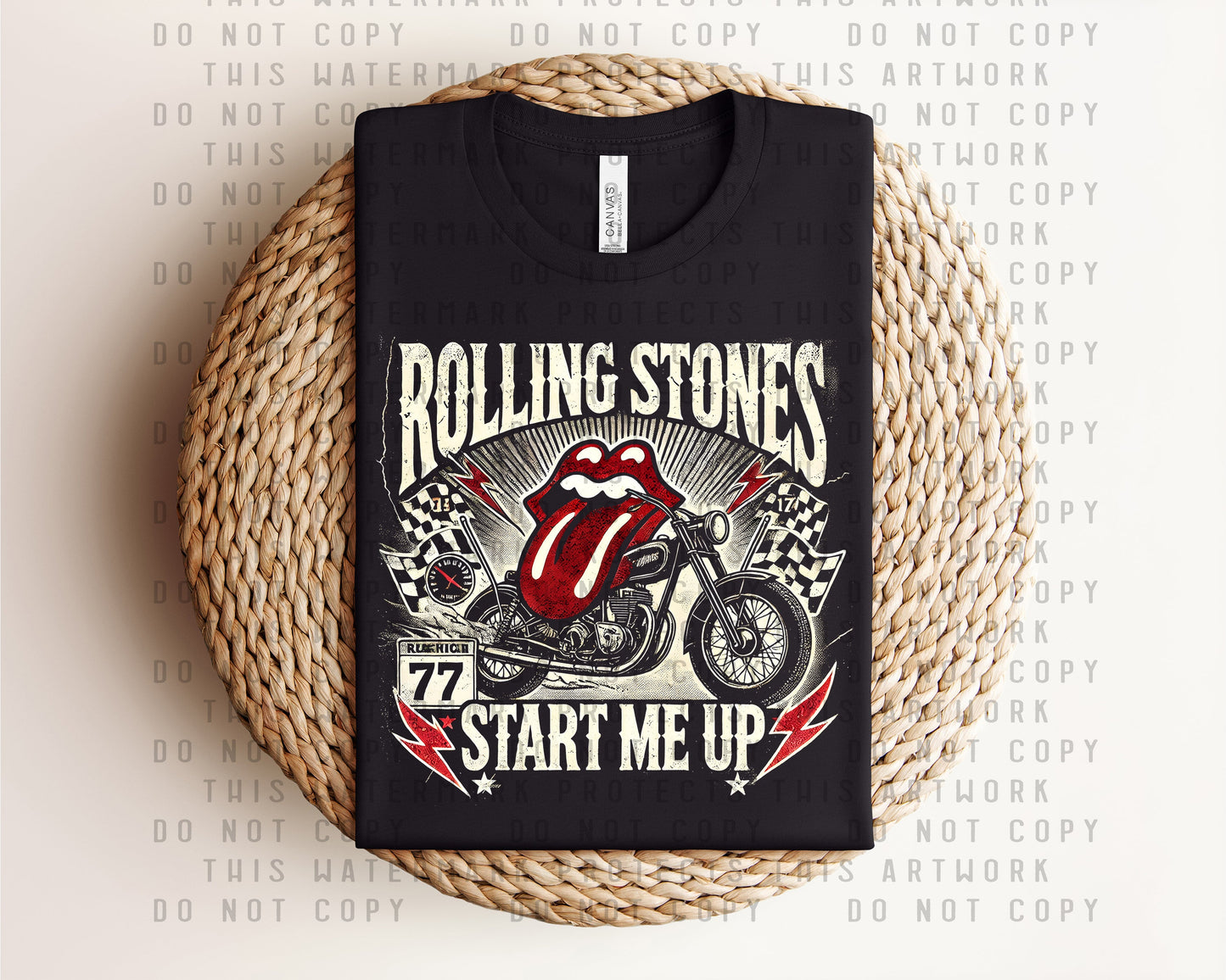 Rolling Stones Concert Graphic Tee