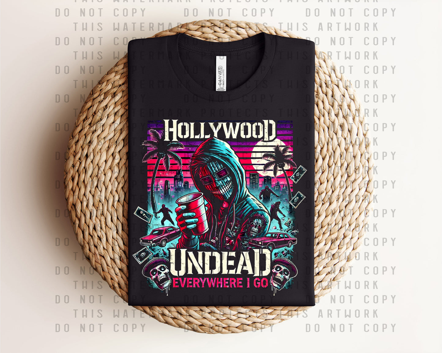 Hollywood Undead Concert Graphic Tee