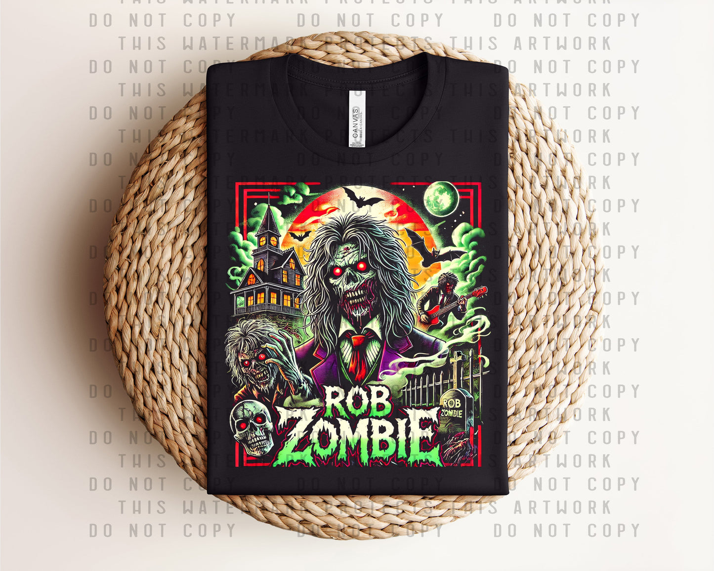 Rob Zombie Concert Graphic Tee