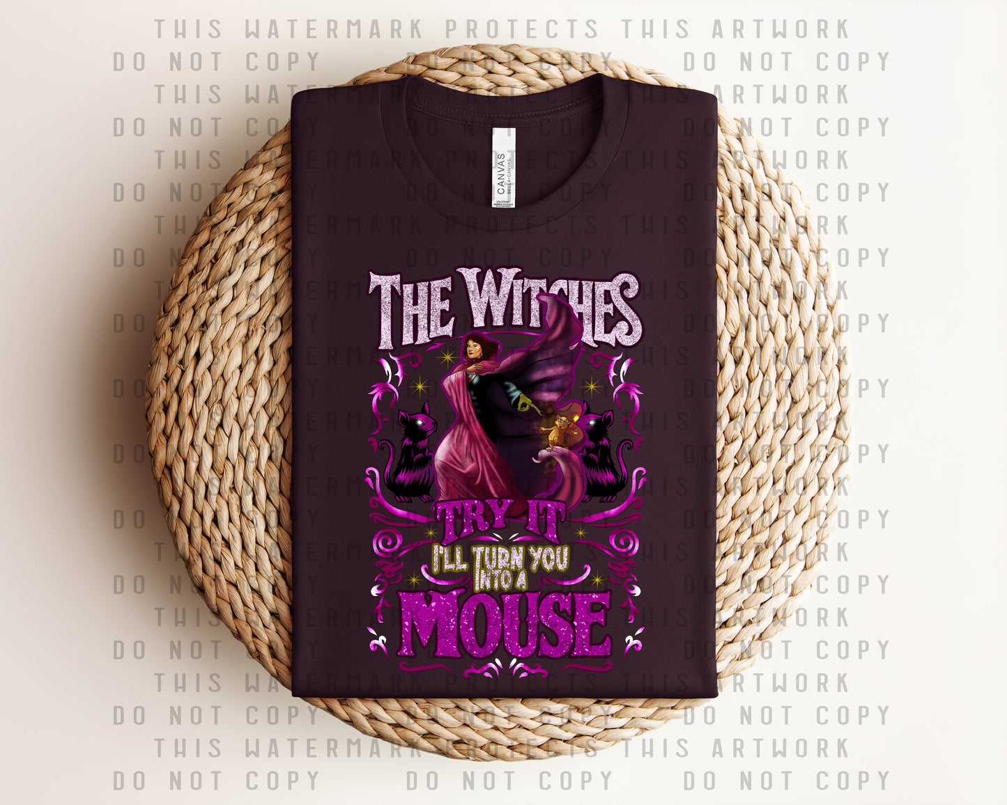 I'll Turn You Into a Mouse Graphic Tee