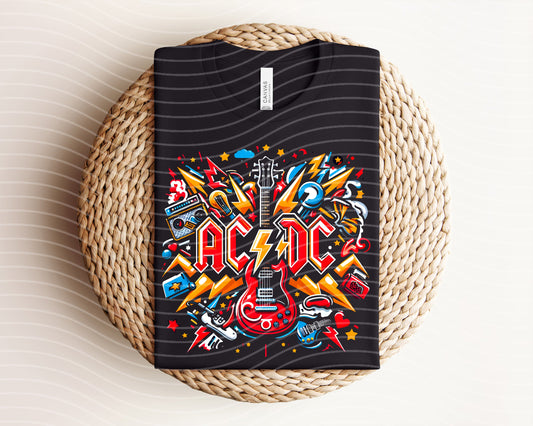 ACDC Concert Graphic Tee