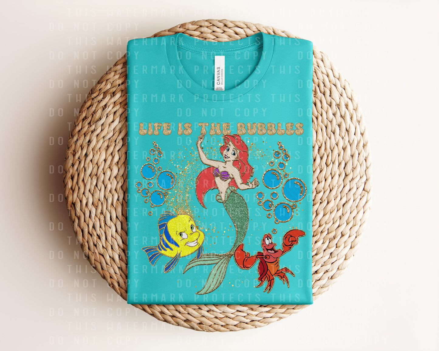 Life is the Bubbles Graphic Tee