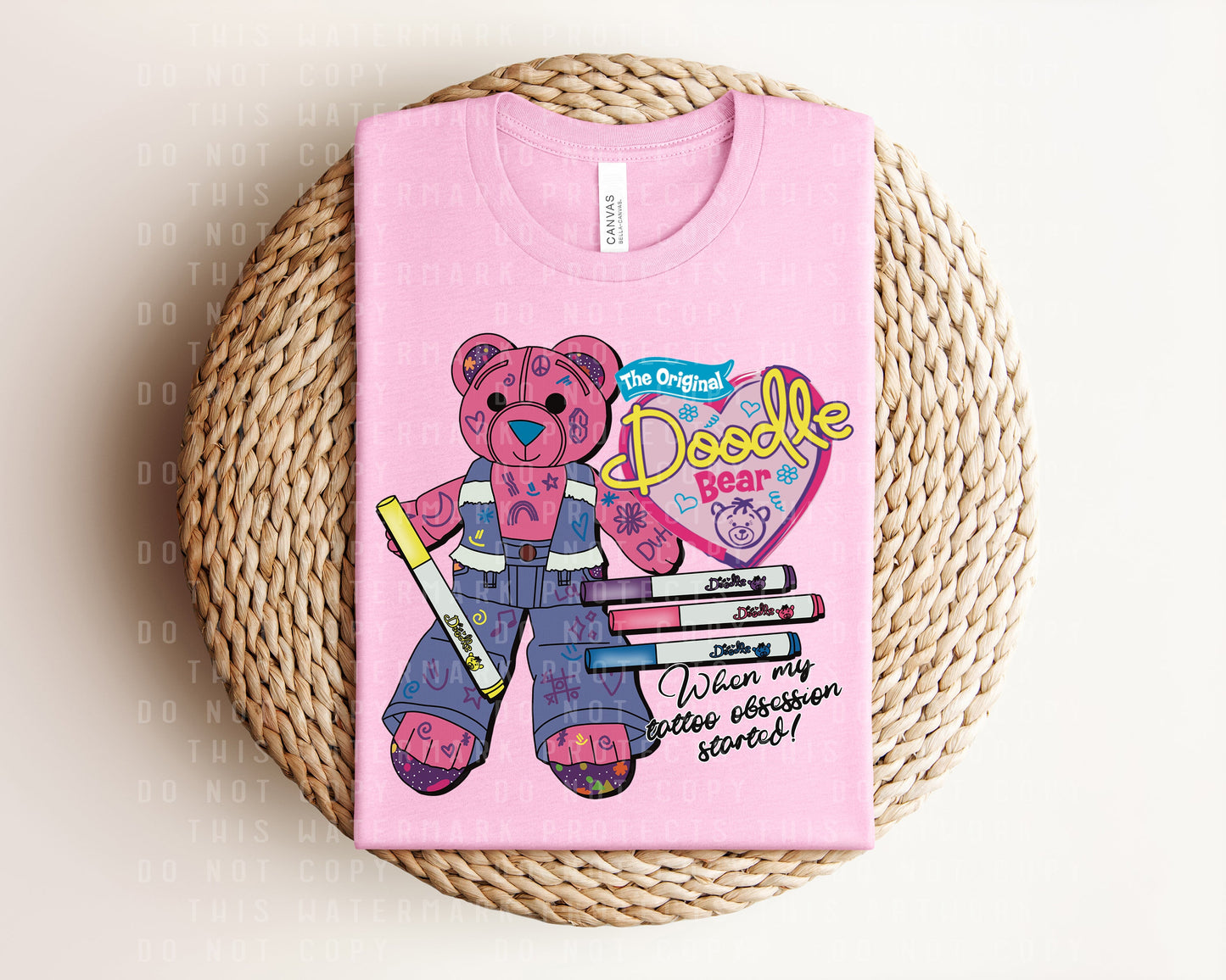 When My Tattoo Obsession Started Graphic Tee