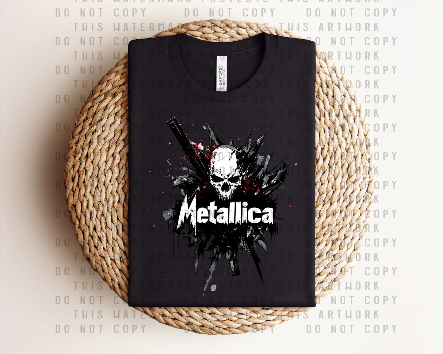 Metallica Concert Graphic Tee