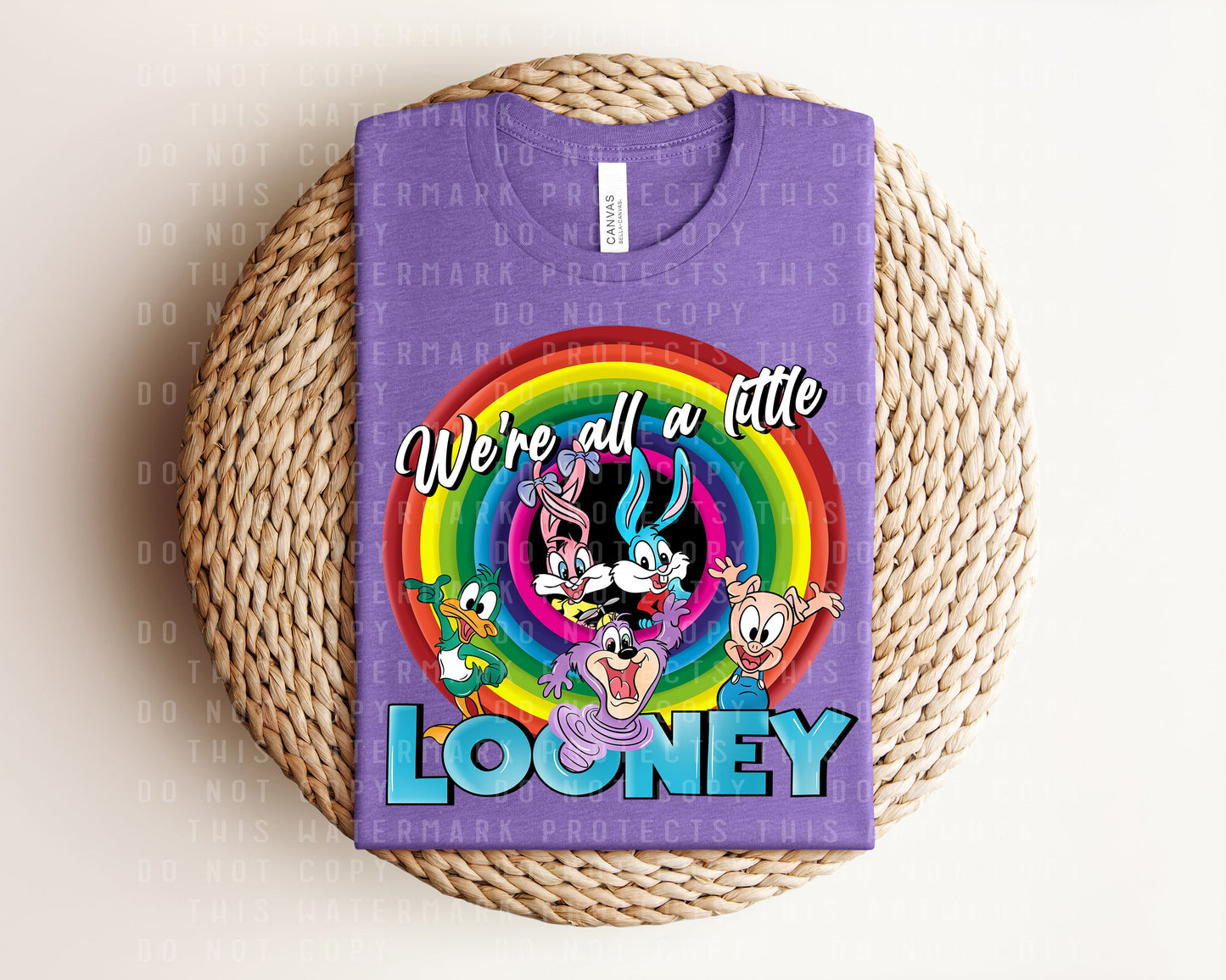 We're All a Little Looney Graphic Tee