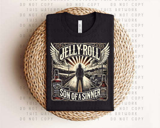 Jelly Roll Concert Graphic Tee
