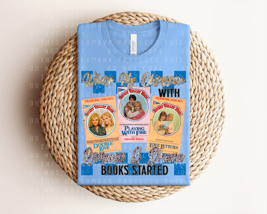 Where My Obsession with Romance and Drama Books Started Graphic Tee