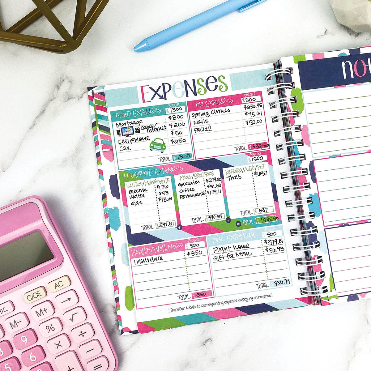 NEW! Dream Gift Bundle | 2027-28 Reminder Binder® Planner, Gratitude Journal & Budget Binder