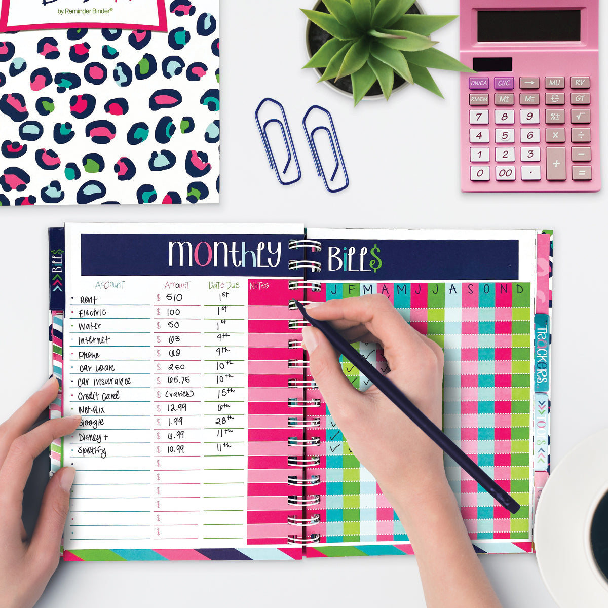 NEW! Dream Gift Bundle | 2027-28 Reminder Binder® Planner, Gratitude Journal & Budget Binder