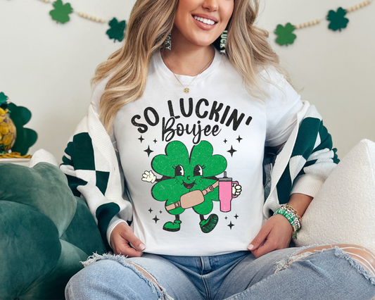 So Luckin Bo Shamrock - Tee