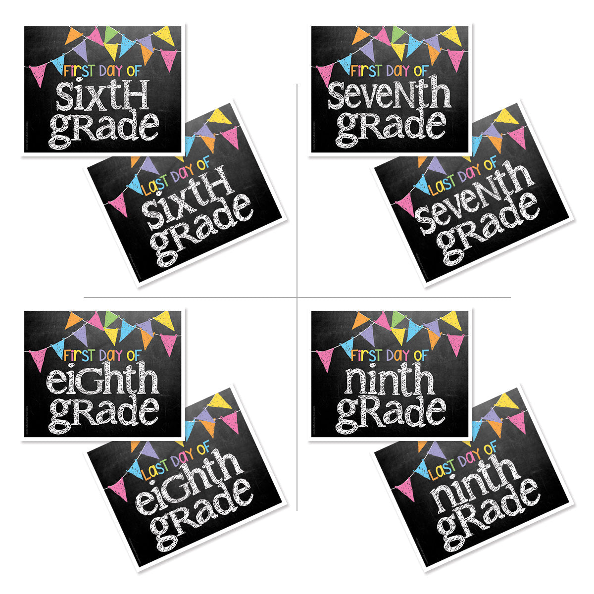 Mom Must-Have School Keepsake Kit | Class Keeper, Photo Prop Deck & School Stickers + BONUS App Membership