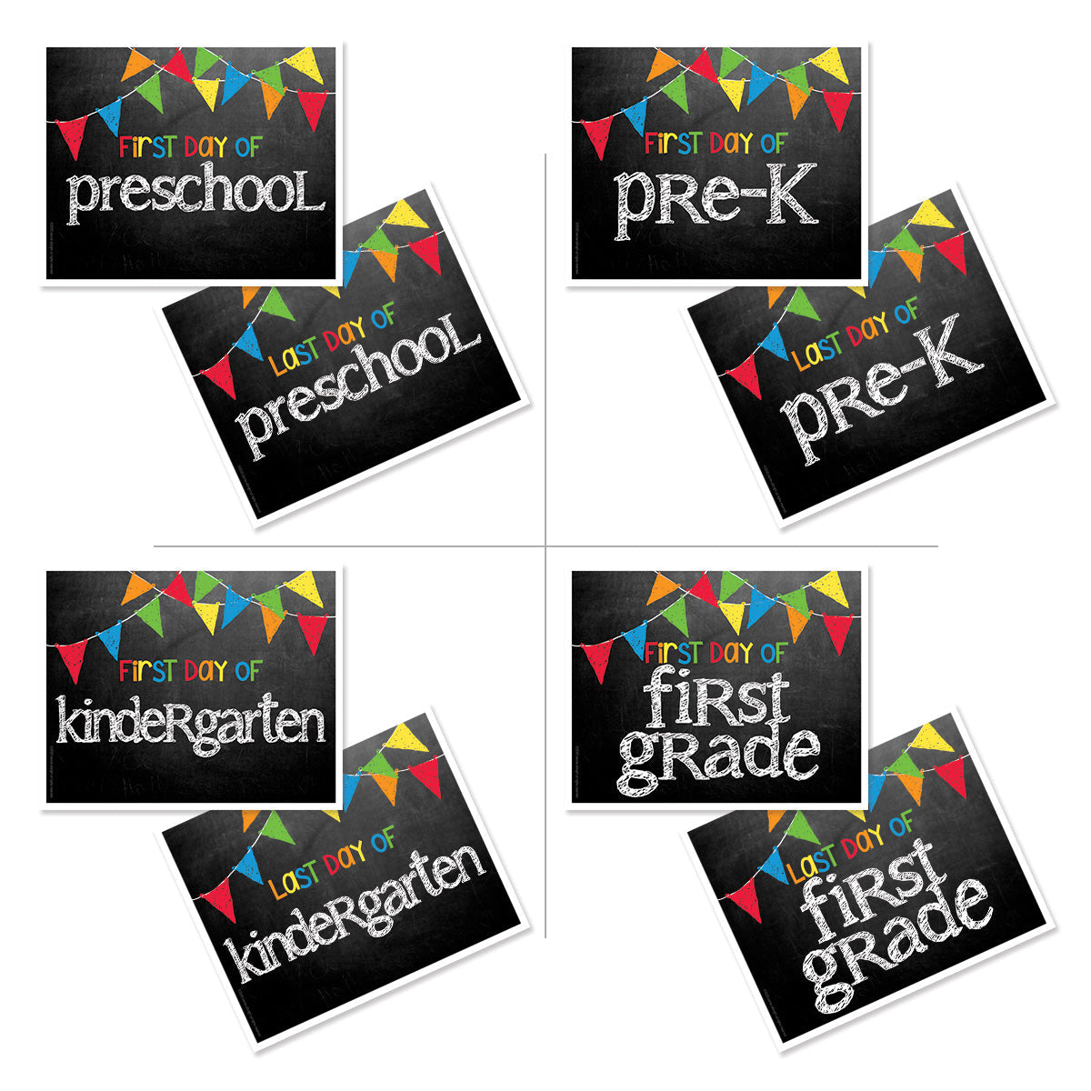 Mom Must-Have School Keepsake Kit | Class Keeper, Photo Prop Deck & School Stickers + BONUS App Membership