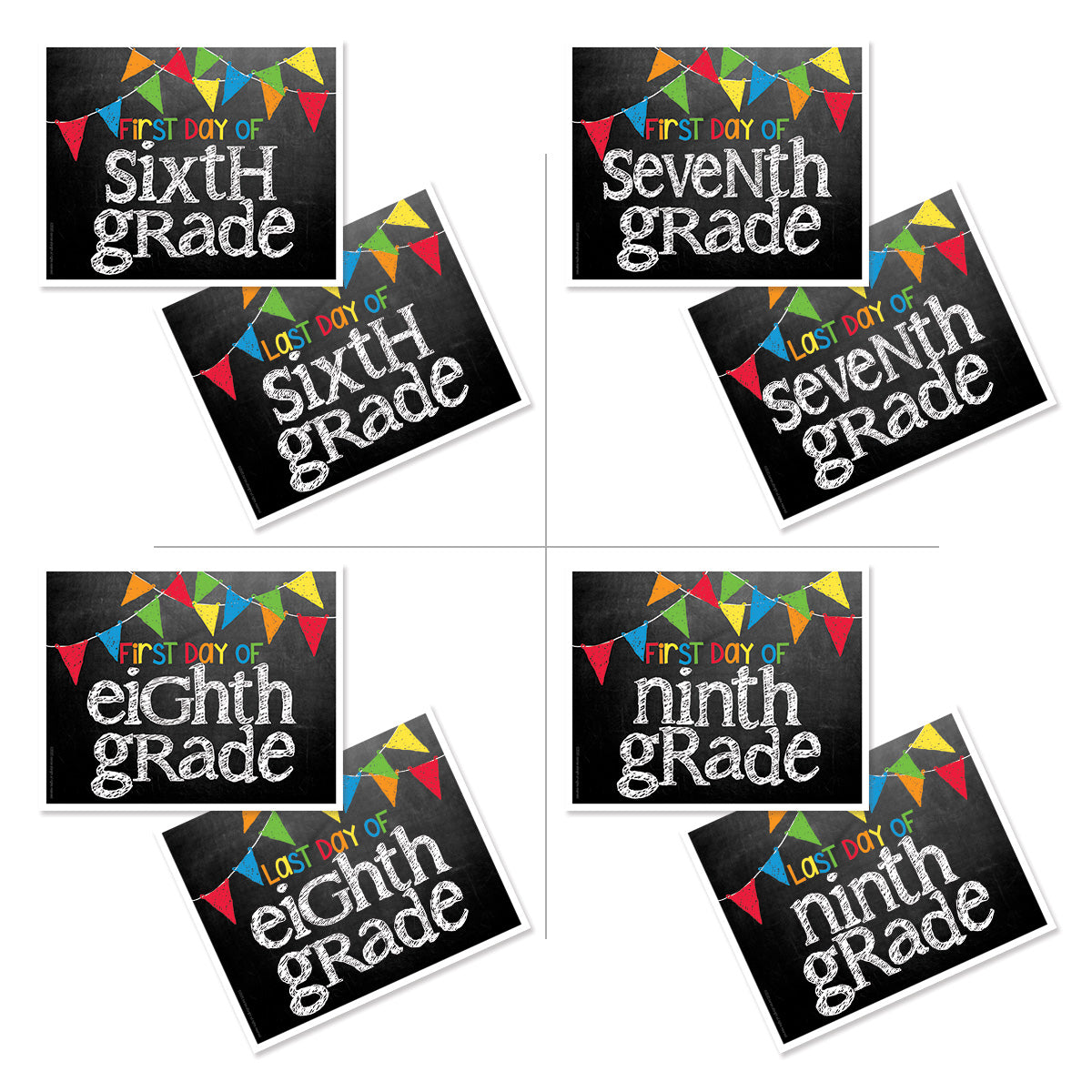 Mom Must-Have School Keepsake Kit | Class Keeper, Photo Prop Deck & School Stickers + BONUS App Membership