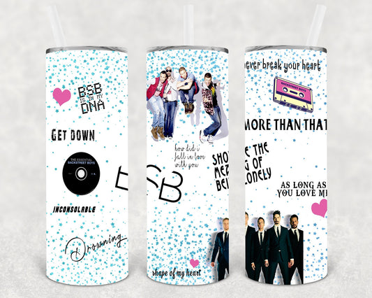 Backstreet Boys 20 oz Skinny Tumbler