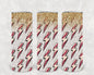 Baseball Lightning Bolts 20 oz Skinny Tumbler