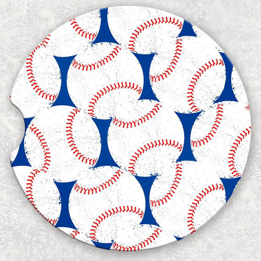 Car Coaster Set - Baseballs