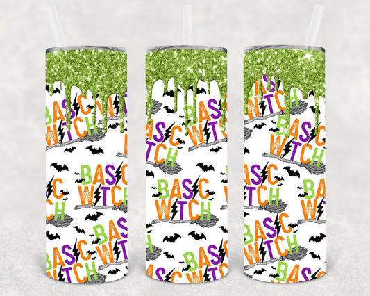 Basic Witch 20 oz Skinny Tumbler
