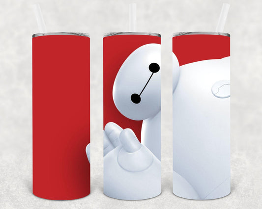 Baymax 20 oz Skinny Tumbler