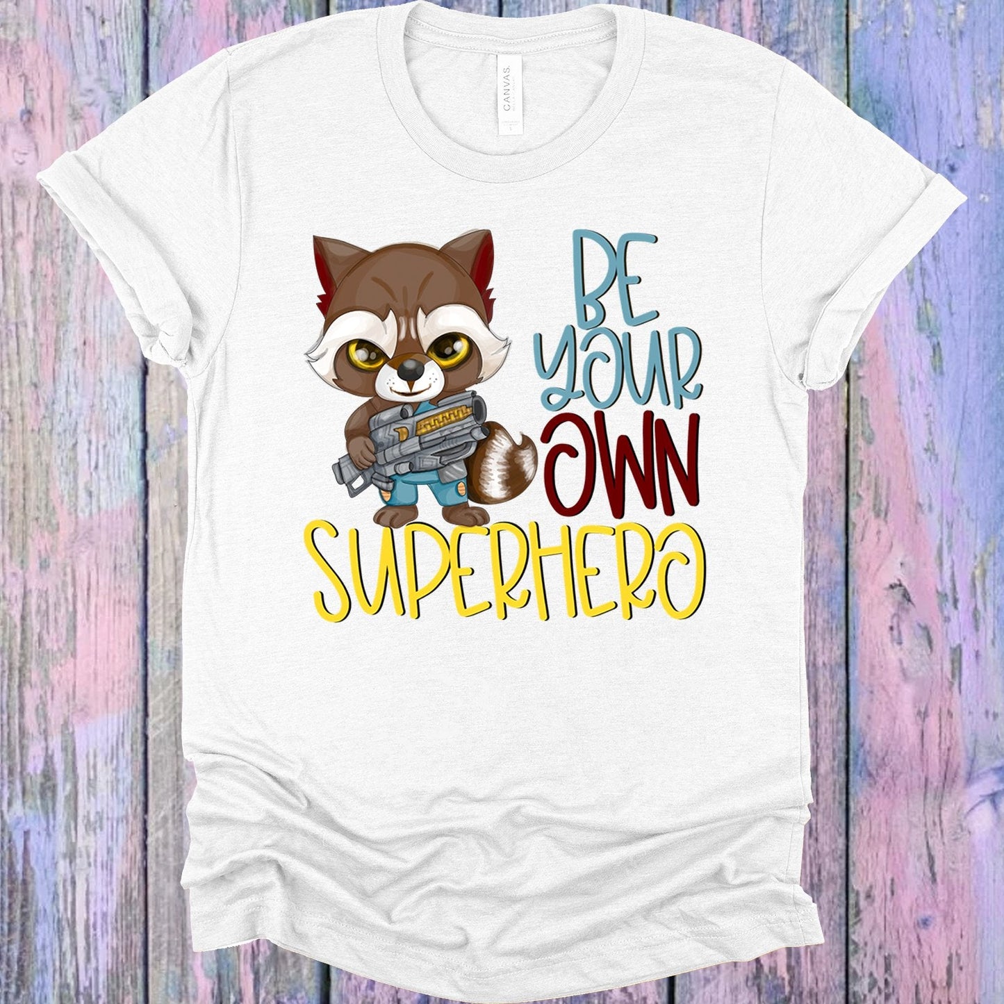 Be Your Own Superhero Rocket Graphic Tee