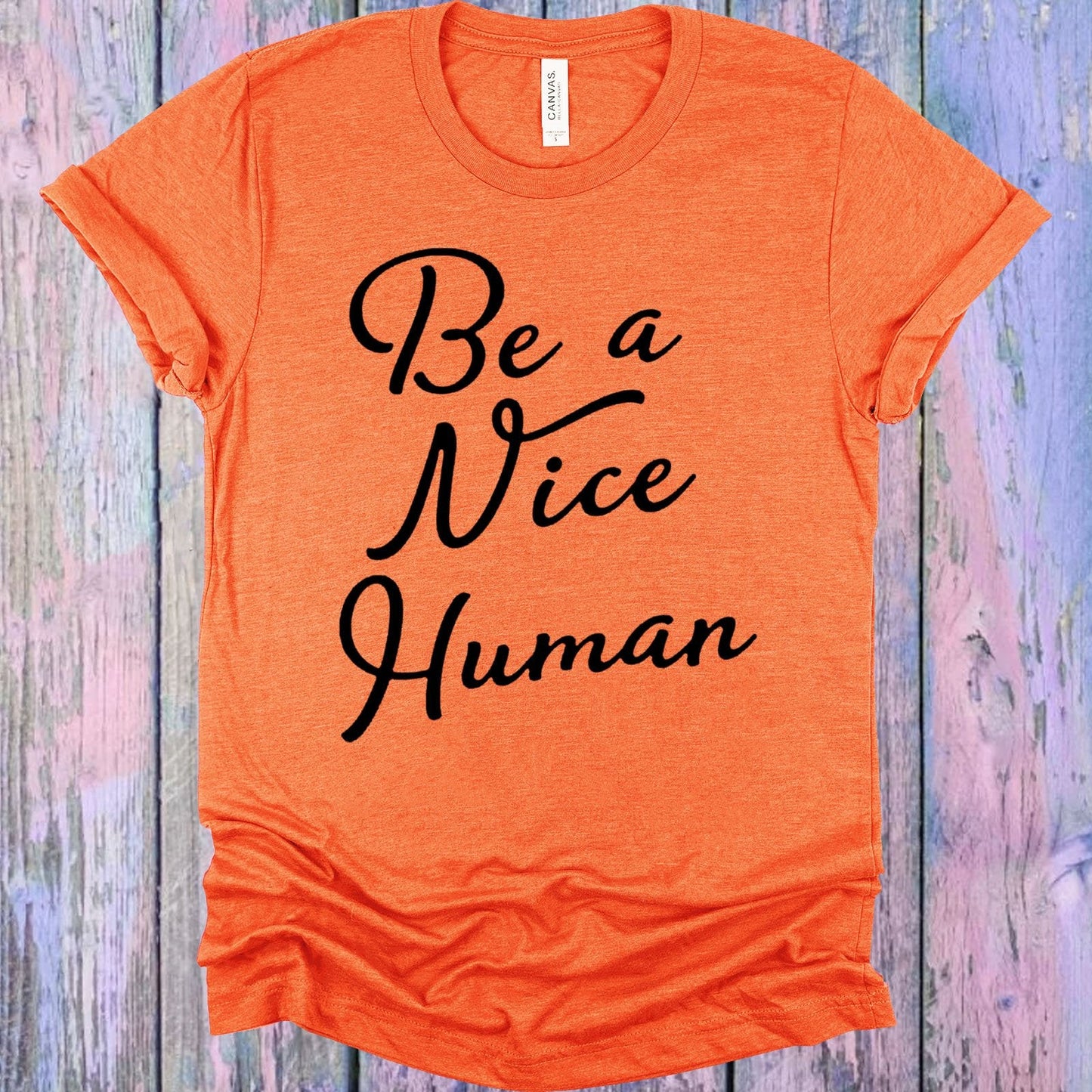 Be a Nice Human Graphic Tee