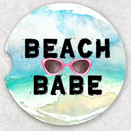 Car Coaster Set - Beach Babe