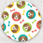 Car Coaster Set - Beagles