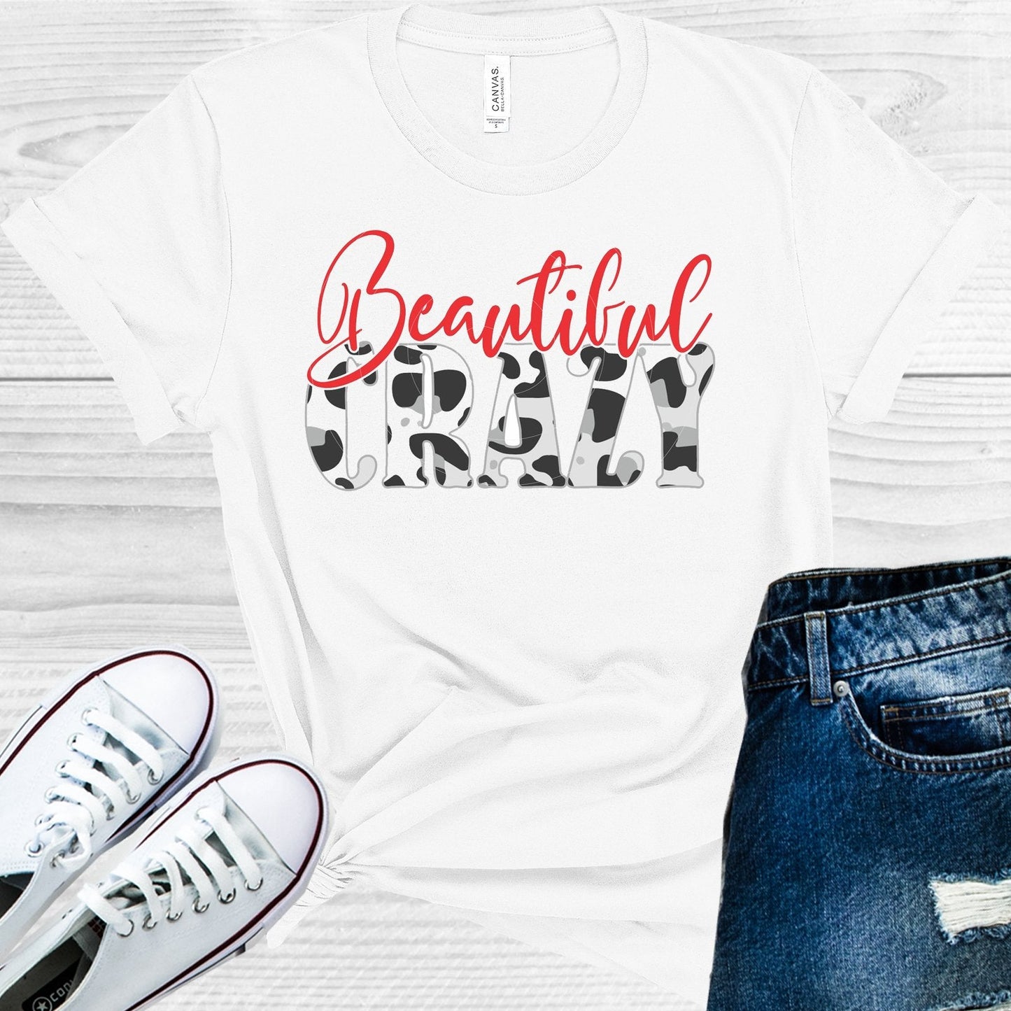 Beautiful Crazy Graphic Tee