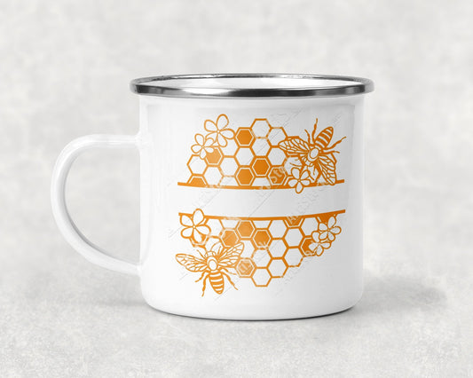 Bee and Honeycomb Mug